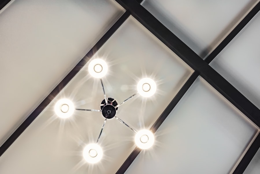 Photo living room chandeliers